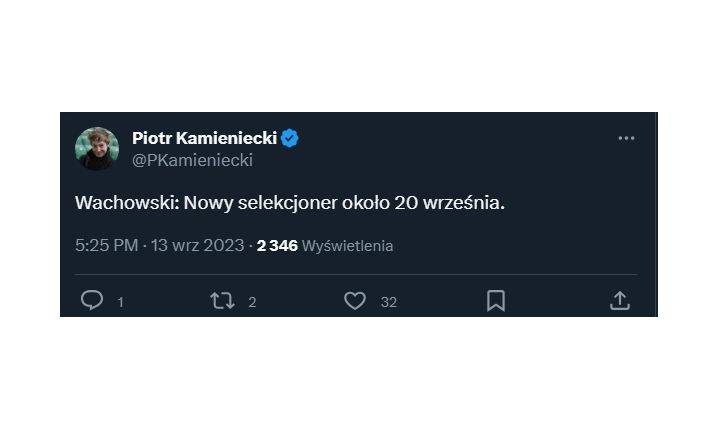 WIEMY KIEDY zostanie ogłoszony nowy selekcjoner!